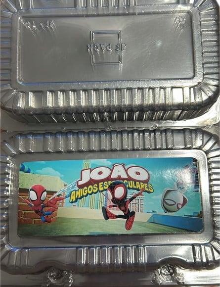 Adesivo para Marmitinha Spidey