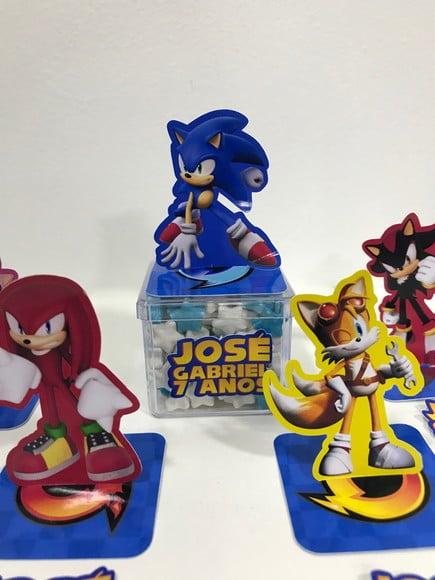 Aplique 3d Sonic