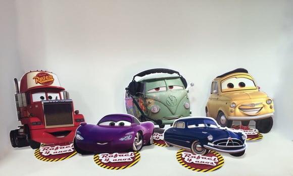 Aplique Carros 3D