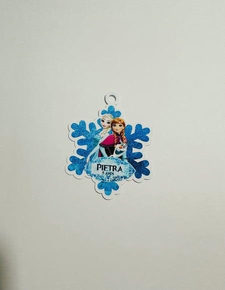 Aplique Frozen - Floco de Neve