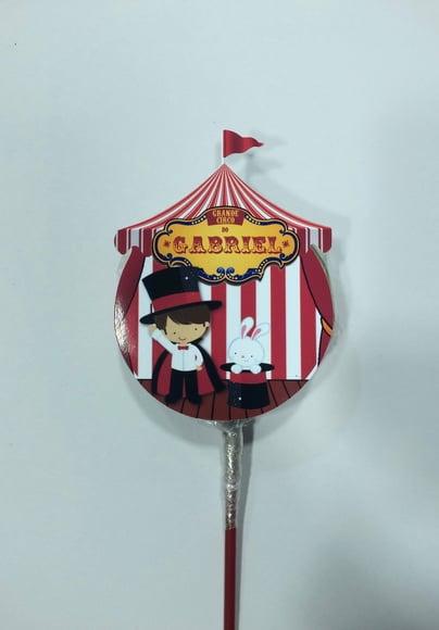Aplique Circo para pirulitos