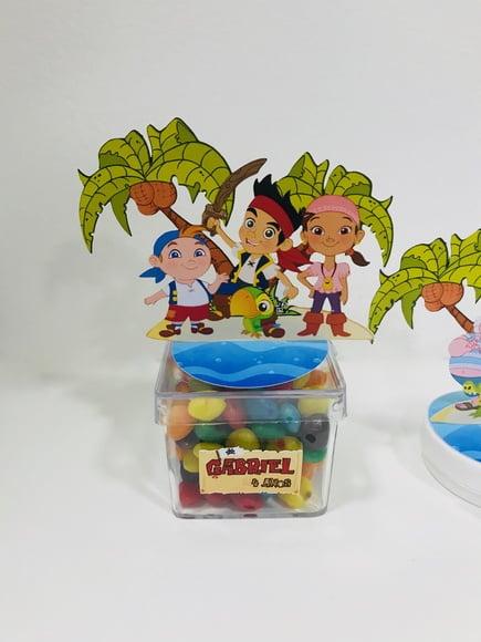 Aplique Jake e os piratas 3D