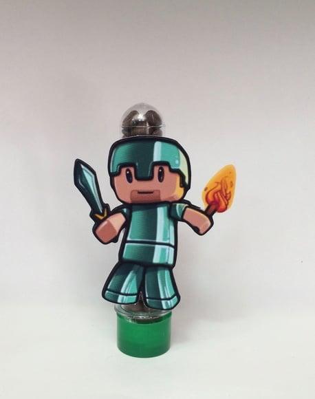 Aplique Minecraft - 9cm