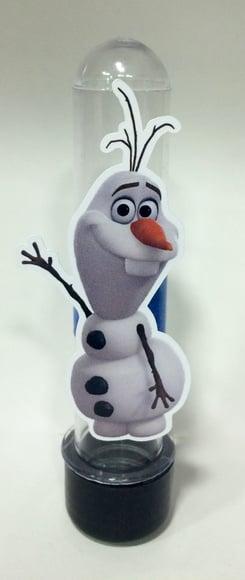 Aplique para tubete Frozen