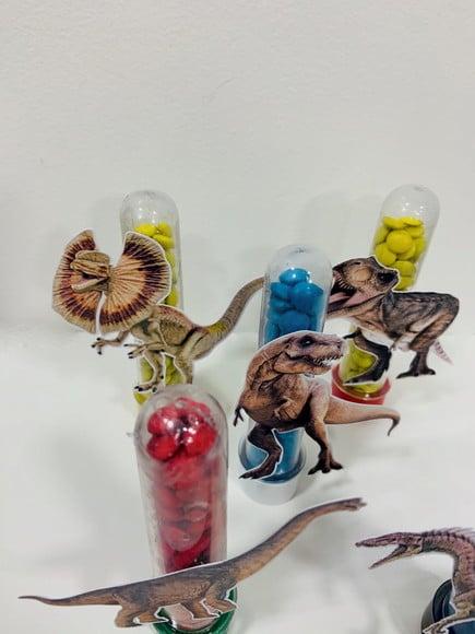 Aplique para Tubete Dinossauro