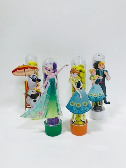 Aplique para tubete Frozen Verão