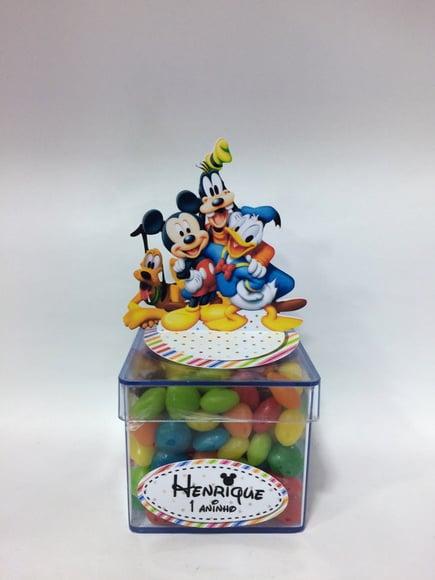 Aplique Turma do Mickey 3d - com Nome