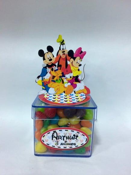 Aplique Turma do Mickey 3d - com Nome