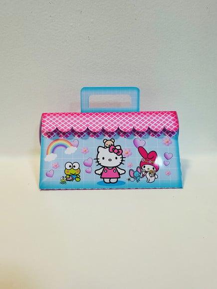 Bolsinha Triangular Hello Kitty