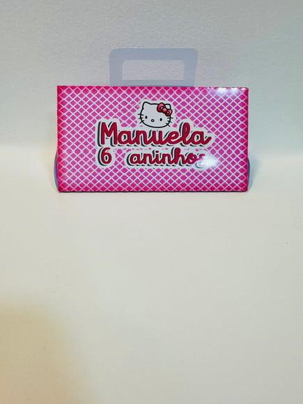 Bolsinha Triangular Hello Kitty
