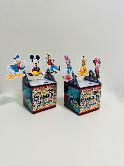 Caixa Canudo Turma do Mickey