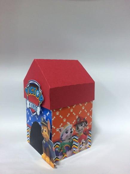 Caixa Casa Patrulha Canina