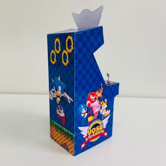 Caixa Fliperama Sonic