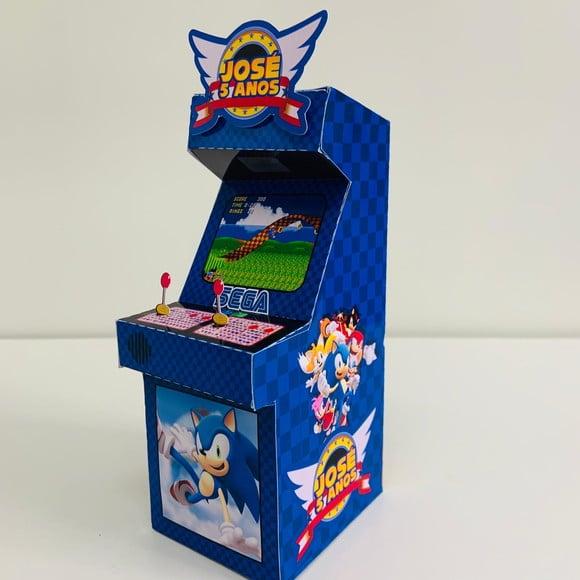 Caixa Fliperama Sonic