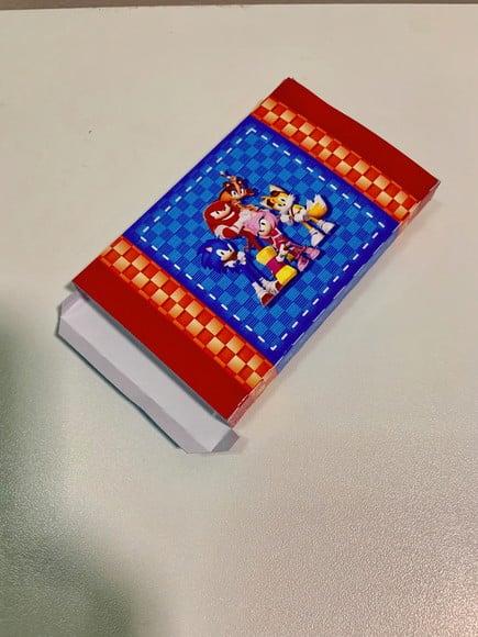 Caixa Kit Kat Sonic
