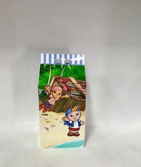 Caixa Milk Jake e os Piratas - Azul