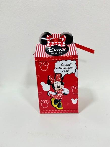 Caixa Milk Minnie - Vermelha