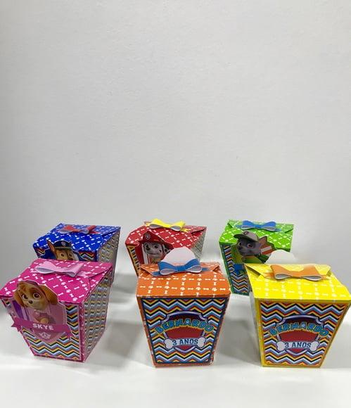Caixa Sushi Patrulha Canina