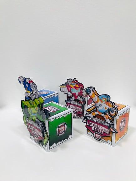 Caixa Transformers Rescue Bots - Cubo