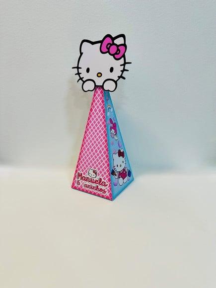 Caixa Triangular Hello Kitty