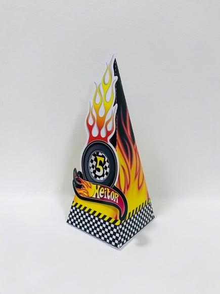 Caixa Triangular Hot Wheels G