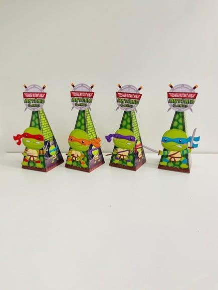 Caixa Triangular Tartarugas Ninja
