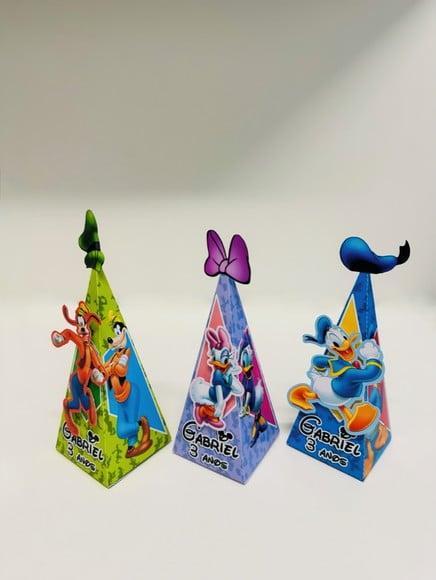 Caixa Triangular Turma do Mickey
