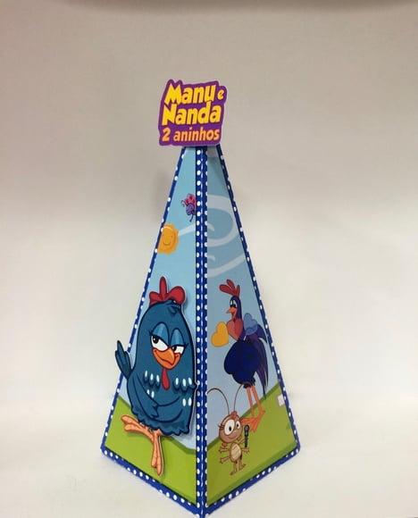 Cone Galinha Pintadinha - G