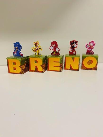 Cubo Sonic - Personalizado