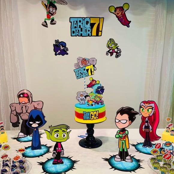 Enfeite de Mesa Jovens Titãs