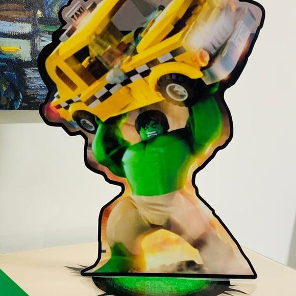 Enfeite de Mesa Hulk