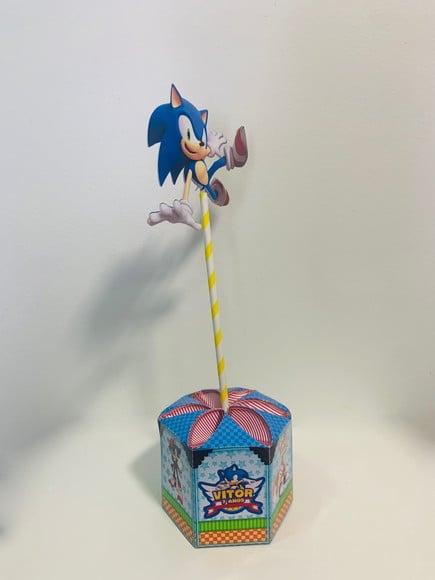 Enfeite de Mesa Sonic