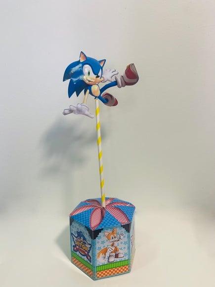 Enfeite de Mesa Sonic