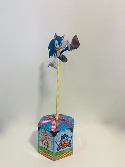 Enfeite de Mesa Sonic