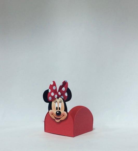 Forminha de doces Minne Vermelha