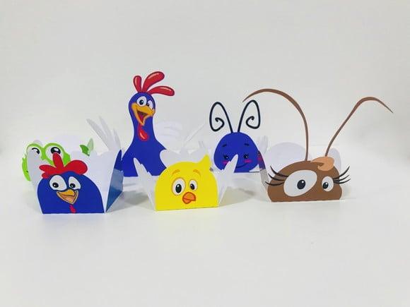 Forminha Galinha Pintadinha