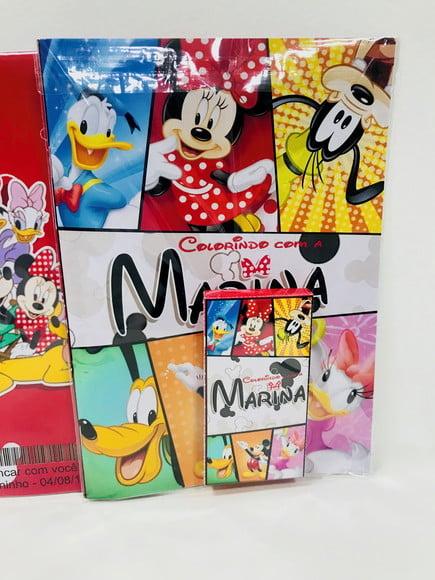 Kit Colorir Turma do Mickey - 2
