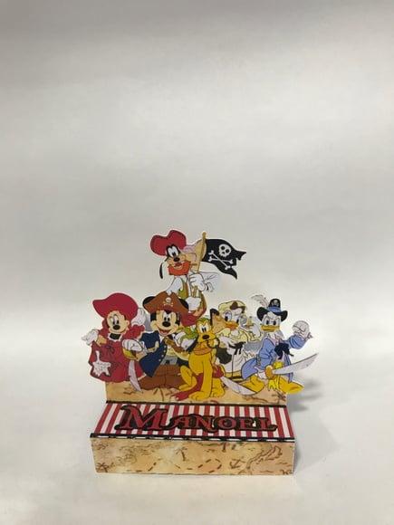 Porta Bis Mickey Pirata