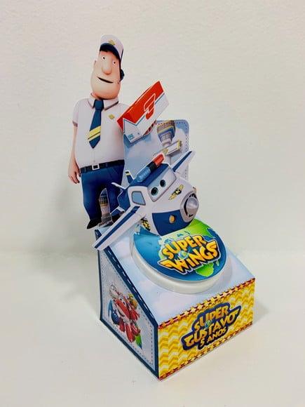 Porta latinha Super Wings