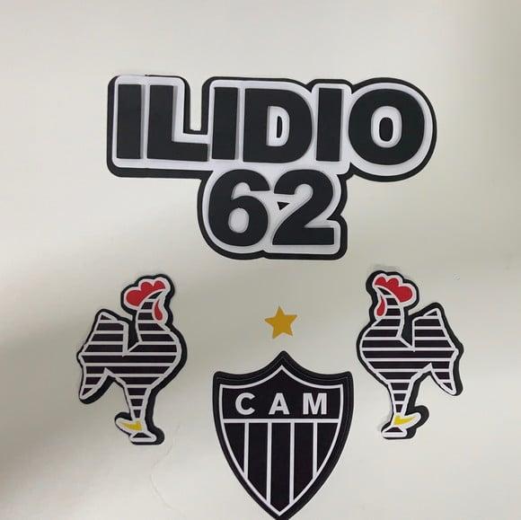 Topo de bolo Atlético Mineiro