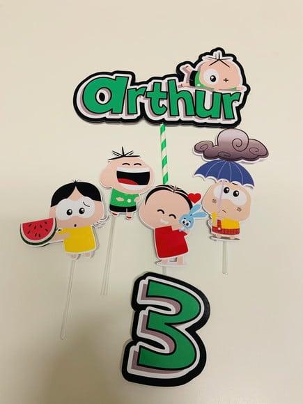 Topo de Bolo Turma da Mônica Toy