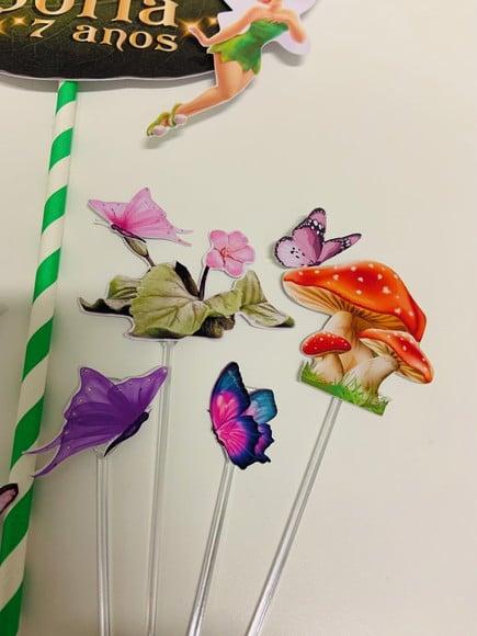 Topo de bolo Tinker Bell