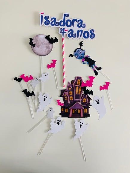 Topo de bolo Vampirina