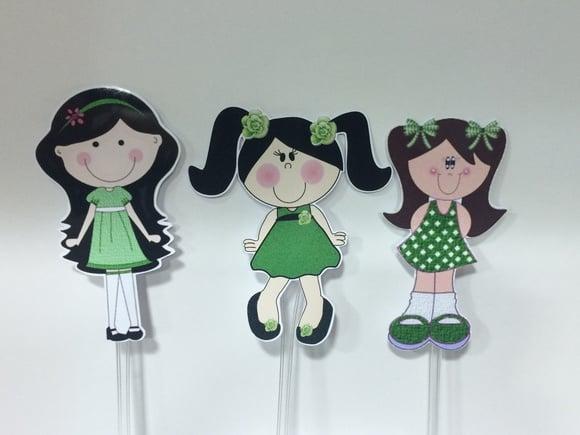 Topper Jardim de Bonecas