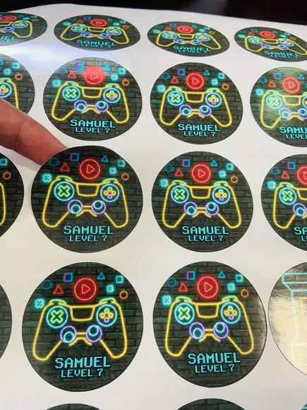 Adesivo para Latinha Game