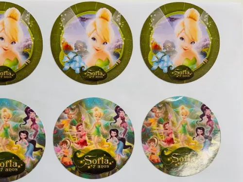 Adesivo para latinha Tinker Bell