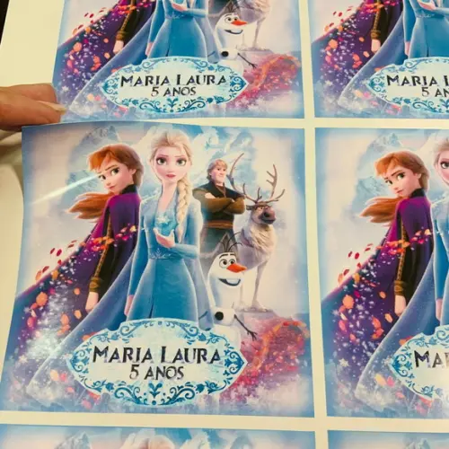 Adesivo para Sacolinha Frozen 2