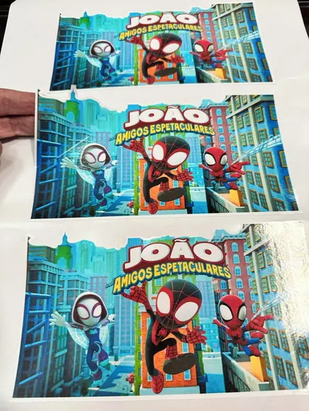 Adesivo para Sacolinha Spidey