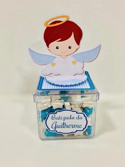Aplique 3d Batizado