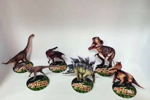 Aplique 3d Dinossauros